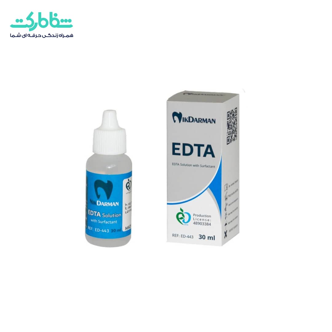 محلول ادتا نیک درمان آسیا_Edta 17%
